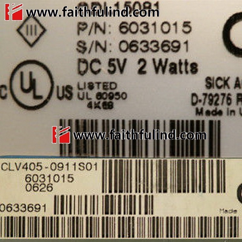 Sick CLV405-0911S01 西克条码阅读器工业条码识别传感器 6031015
