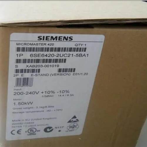 通用变频器 6SE6440-2UC21-5BA1 1.5KW 220V 无内置滤波器