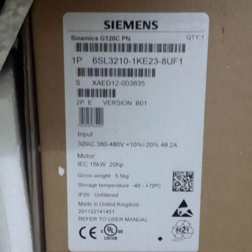 CS 功率模块 PM240-2 3kW 380-480V 6SL3210-1PE21-1UL0