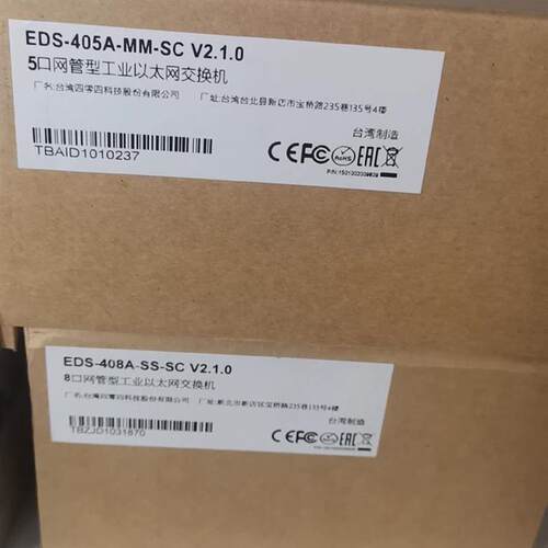 MOXA摩莎 EDS-408A-SS-SC