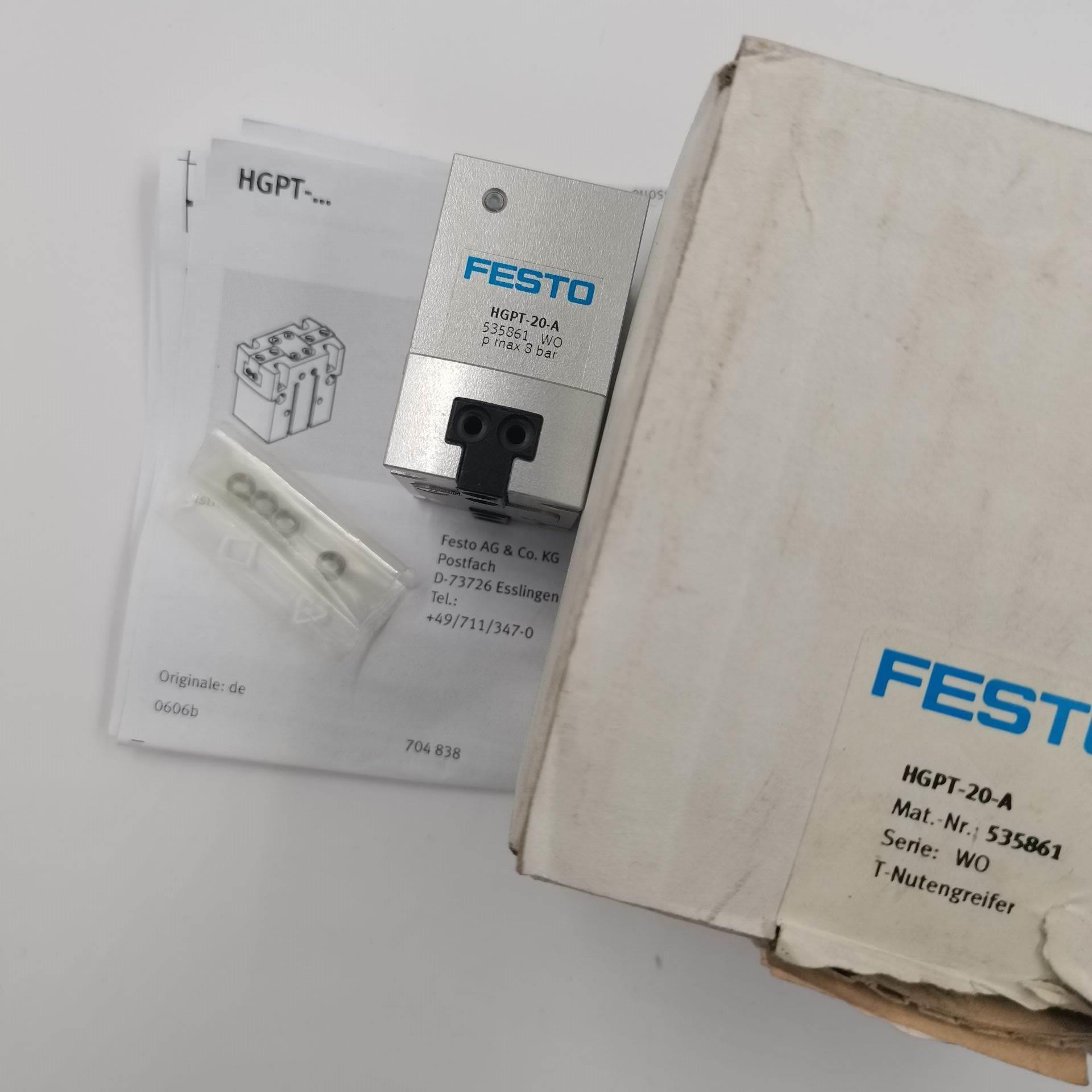 原装正品德国FESTO费斯托平行气爪HGPT-35-A-B-F-G2/560215现货议