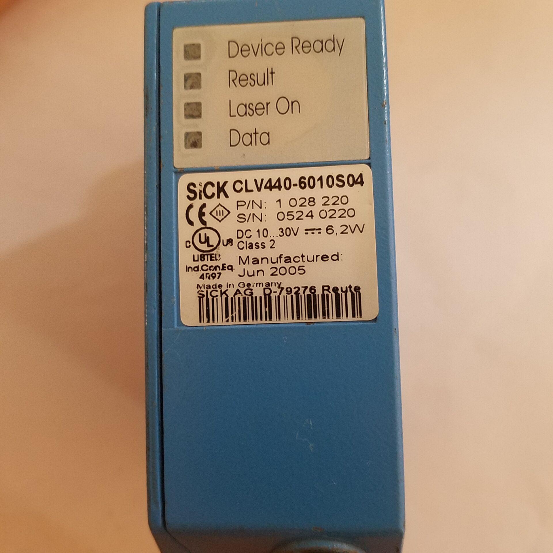 销售原装正品西克条形码阅读器CLV440-6010S04议价