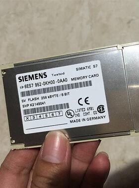 * 6ES7 952-0KH00-0AA0 256K 西门子记忆卡 成色新 少绿盖 原装