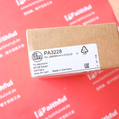 PA3228 易福门全新压力传感器 PA-,25BRBN14-A-ZVG/US/ /V