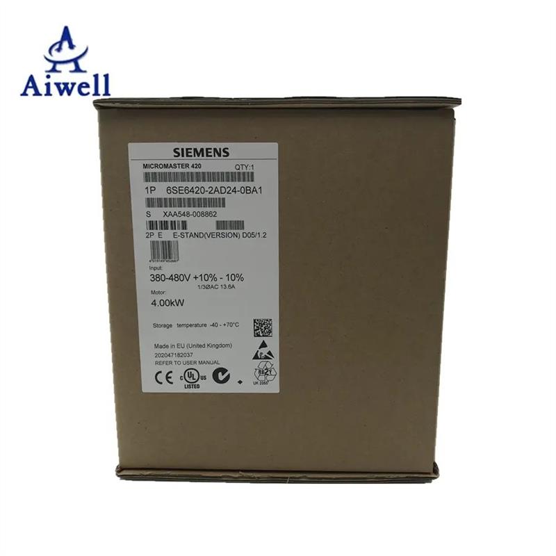 MM420 变频器 6SE6420-2AD24-0BA1 安装有 A 级滤波器 4kW