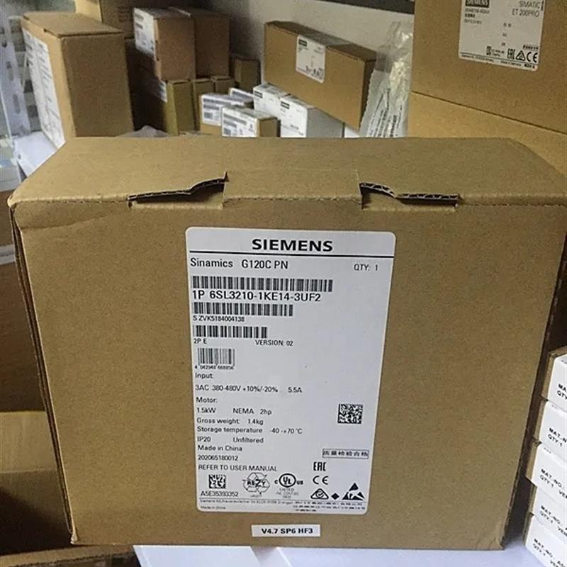 G120C 标称功率1.5kW变频器 6SL3210-1KE14-3UF2