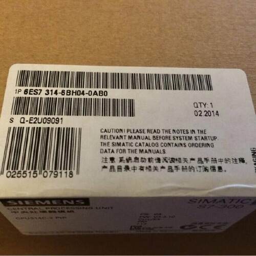 S7-300CPU 314C-2 PTP模块6ES7314-6BH04-0AB0/OABO