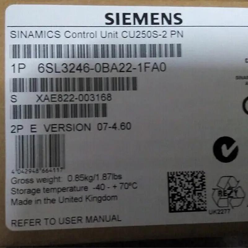 6SL3210-1PB13-0UL0G120 0.37千瓦变频器6SL32101PB130UL