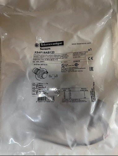 TE特勒美科电感式接近开关XS4-P18AB120原装正品现货议价