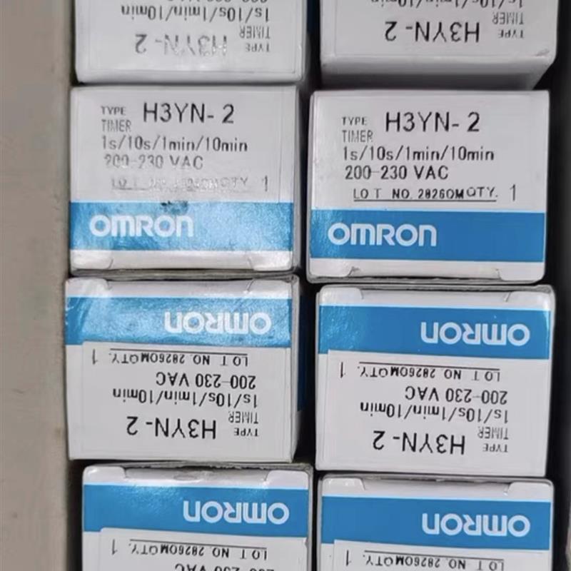 H3YN-2/21 H3YN-4/41AC220V AC110V  DC24Vomron延时继电器