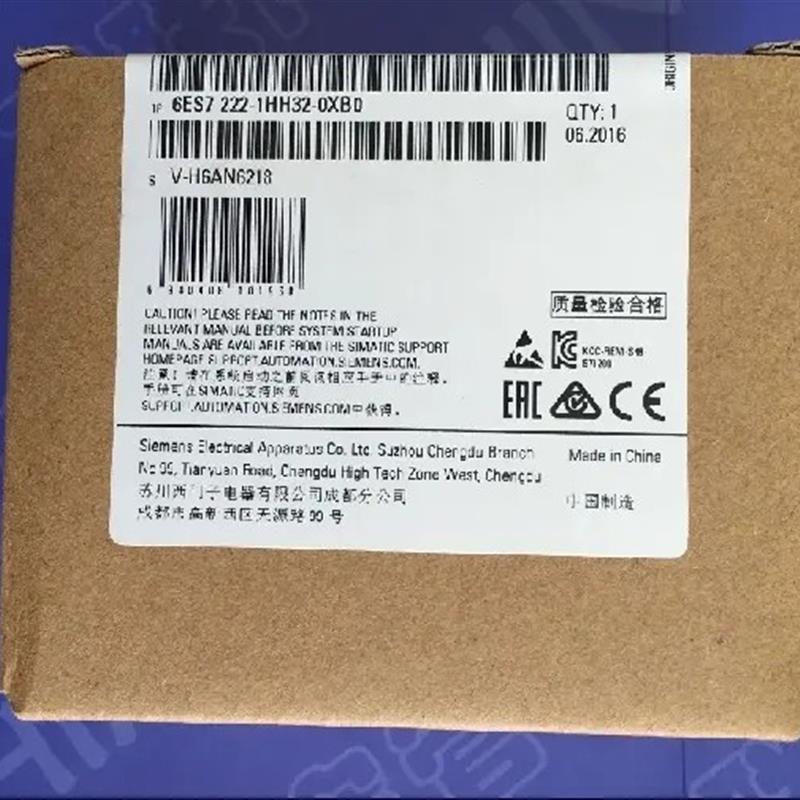 S7-1200数字输出SM1222 16DO继电器2A6ES7222-1HH32-0XB0