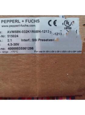 全新原装正品现货P+F倍加福编码器AVM58N-032K1R0BN-1213议价
