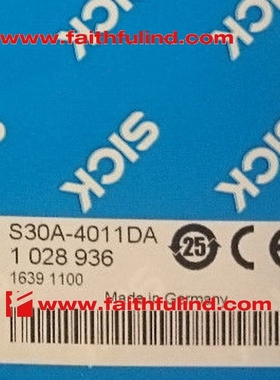 S30A-4011DA 西克全新安全激光扫描传感器 1028936