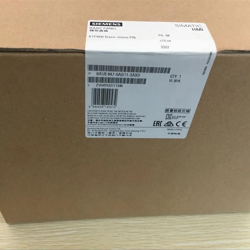 6AV6647-0AE11-3AX0KTP1000触摸屏幕6AV66470AE113AX0