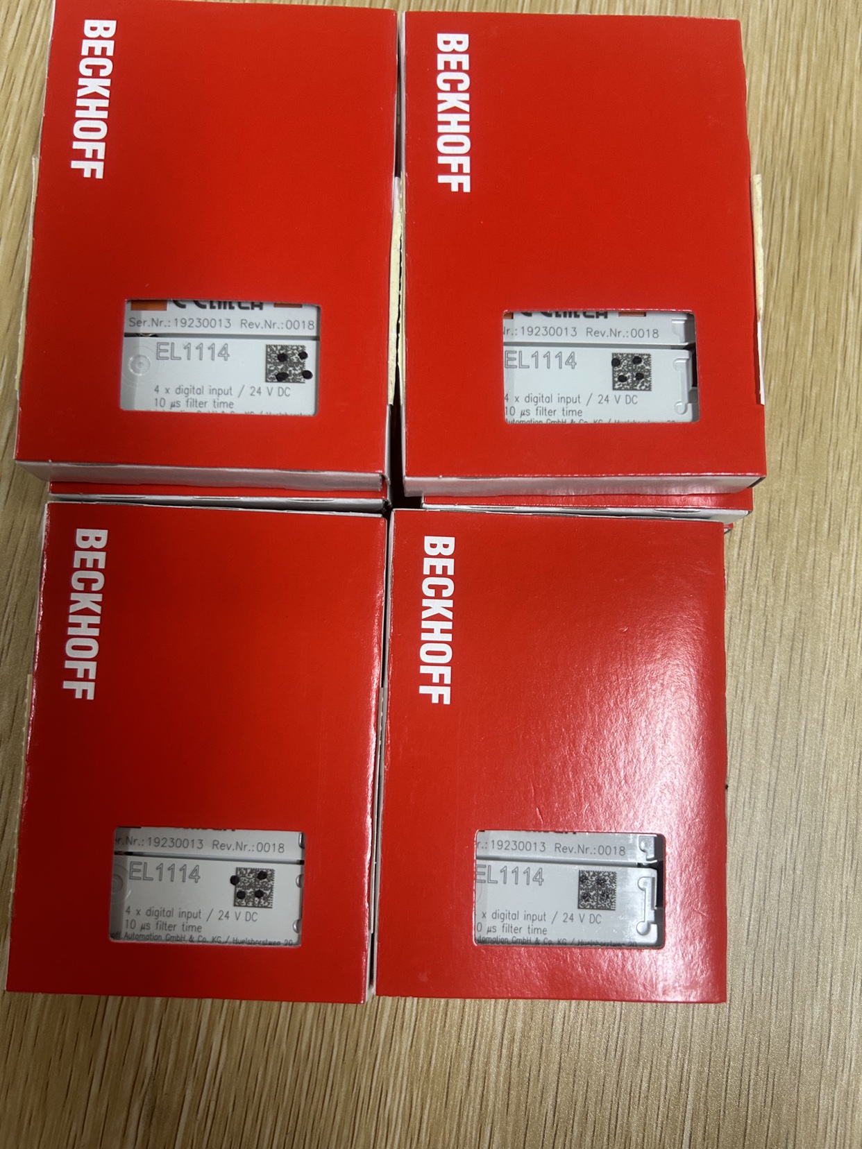 倍福EL1114全新现货议价