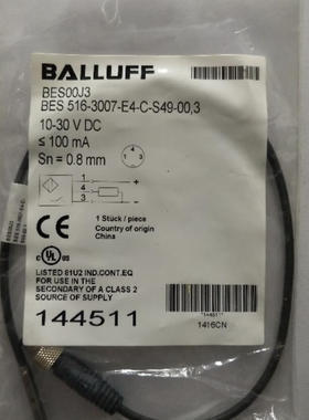 A032*全新原装 BES00J3 BES 516-3007-E4-C-S49-00,3 现货