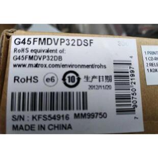 KFS54916 迈创MGI G45FMDVP32DB 显卡 MM99750议价 G45FMDVP32DSF