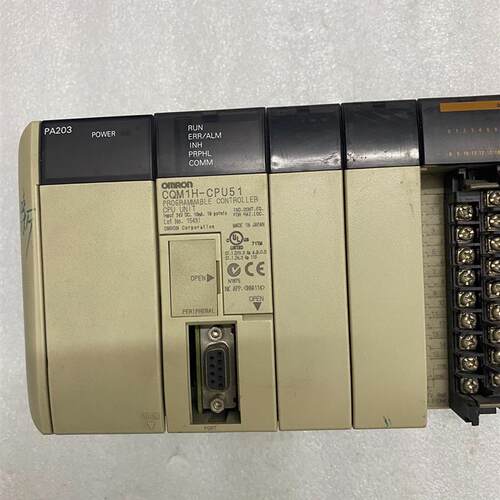议价产品:CQM1H-CPU51 OMRONPLC 实物图 功能正常