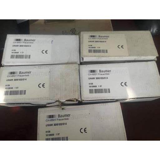 原装全新堡盟超声波传感器UNAM 30I6103/S14 3016103/S14 CH-8501