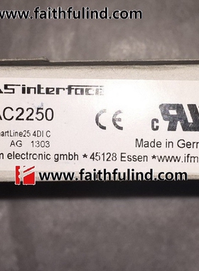 AC2250 易福门全新安全AS-i从站模块