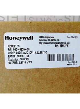 霍尼韦尔Model 53 060-0239-08量程10000lbs 1568375 AL131DV议价