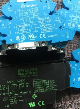 正 D-71570 ART.NO.52000德国穆尔No.52000继电器模块52002