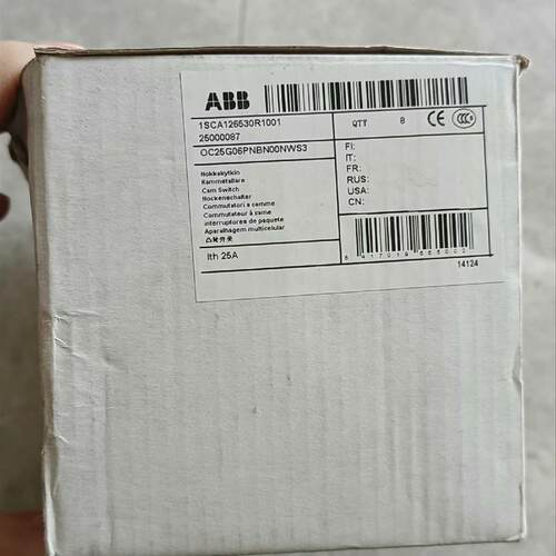 全新ABB凸轮开关OC25G06PNBN00NWS3,250