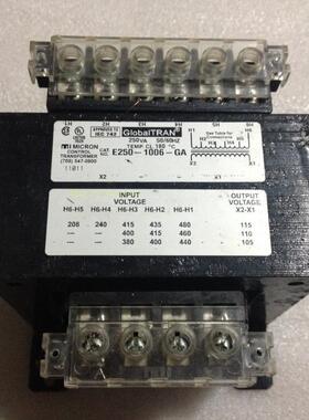 GlobalTRAN E20-1006-GA 变压器240V(380V)转110V 250W 250VA