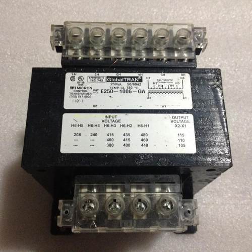 GlobalTRAN E20-1006-GA 变压器240V(380V)转110V 250W 250VA