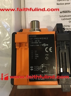 OO5000 易福门全新光电传感器 OOF-FPKG/M12/KL2