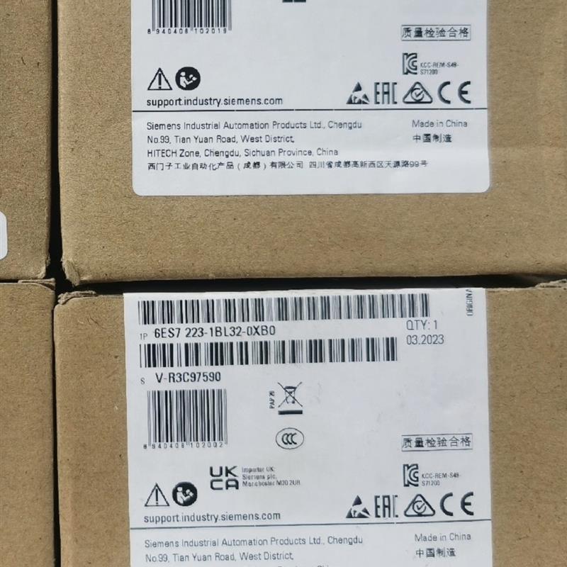 西门子S7-1200 6ES7 223-1BL32-0XB0原装223-1PL32-0XB0 SM1223