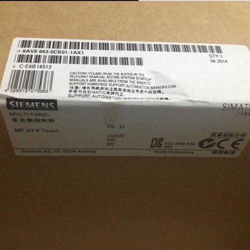 西门 MP2777.5 寸64K色6AV6643-0CB01-1AX1全新原装正品