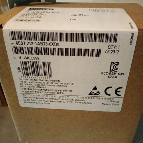 6ES7212-1AB23-0XB8 SIMATIC S7-200 CN CPU 222紧凑型设备