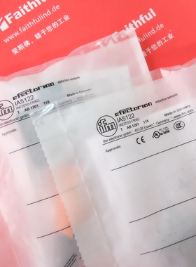 IA5122 易福门全新电感式传感器 IAE2010-FRKG