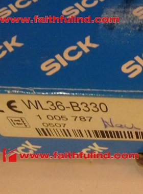 Sick WL36-B330 西克全新光电传感器 1005787