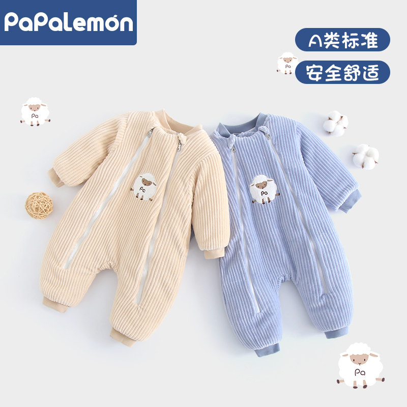 A类2400加厚夹棉棉服绒感保暖