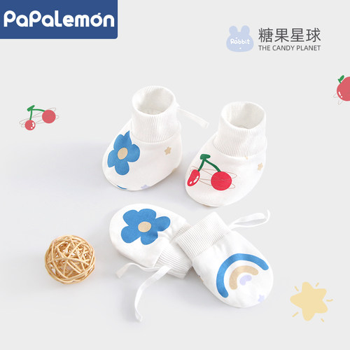 PAPALEMON冬季夹棉保暖手套鞋子
