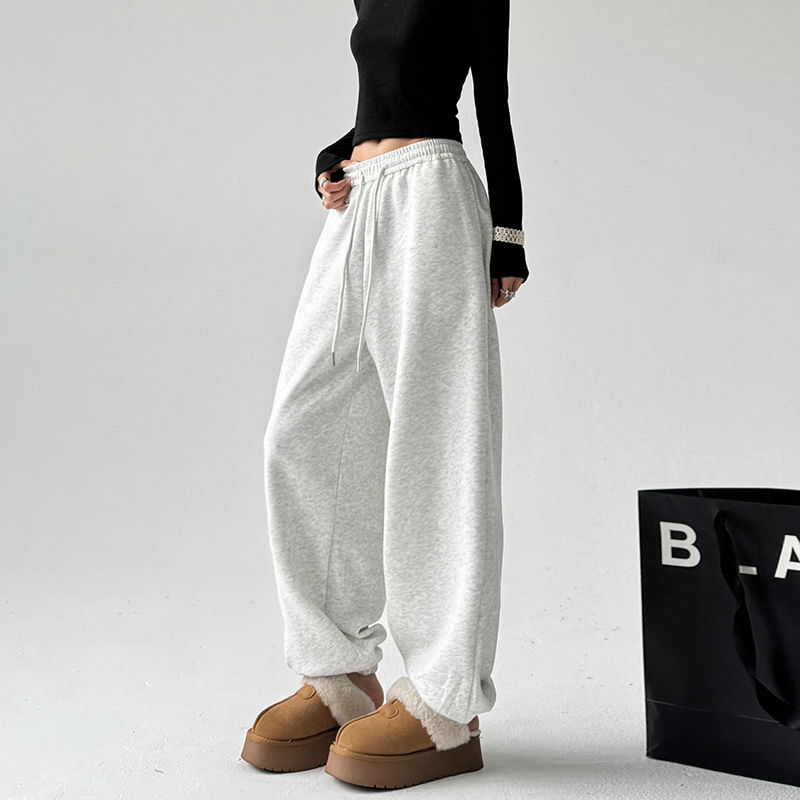 束脚休闲卫裤哈伦裤子