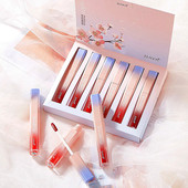 女学生款 持久不掉色防水平价国货小众口红套装 唇釉套装 李佳琪推荐