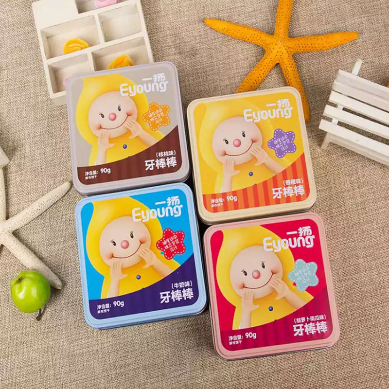 壹揚Eyoung磨牙棒鐵盒裝寶寶輔食嬰兒磨牙棒餅幹兒童零食2鐵盒裝在類目 奶粉/輔食/營養品/零食, 嬰幼兒輔食, 磨牙棒/餅乾中 - 來自Buy2taobao.com提供專業的淘寶代購服務