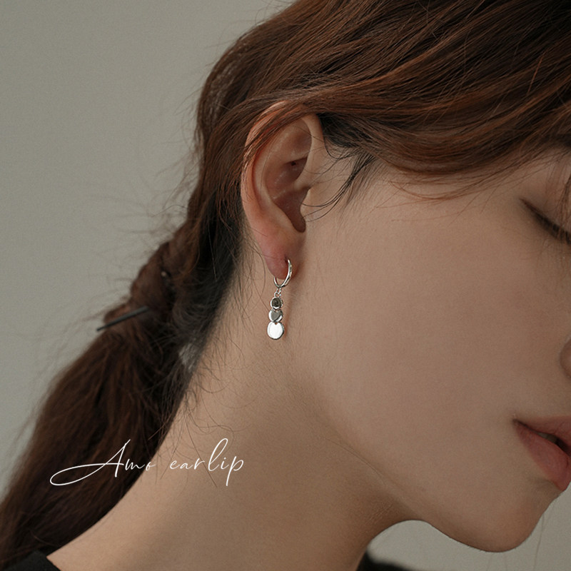 冷淡风无痛隐形硅胶耳夹