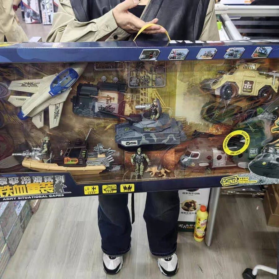 玩具儿童男孩星15个关节可动1:9兵人模型特战兵团礼