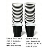 16oz disposable red party cup, beerpong game cup, American plastic cold drink cup thumbnail 4