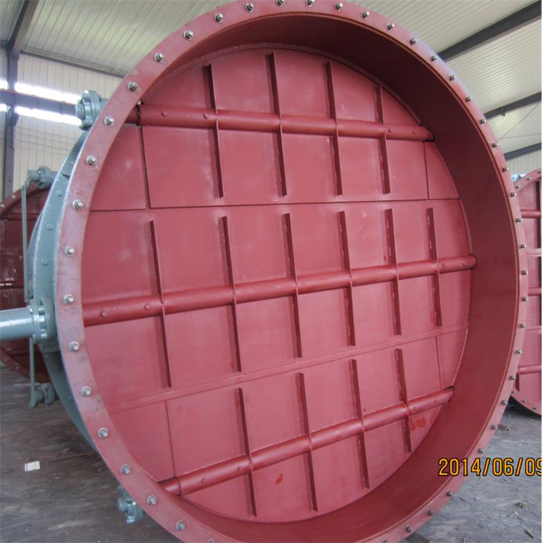 法兰式通风蝶阀DN400蝶阀烟道阀通风蝶阀厂家