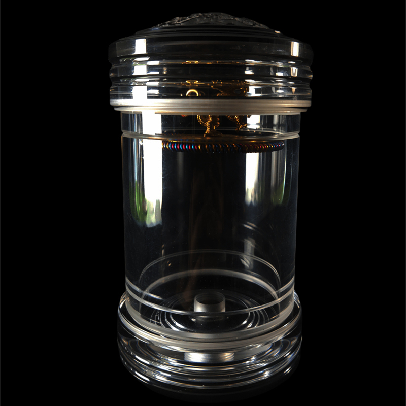 罐王•S54•霜角鸣秋•李勇牛角蒙心蝈蝈罐徐一舟黄铜龙簧65*130