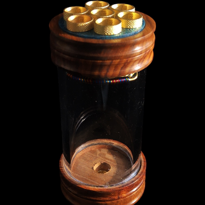 S200青蛙簧55*130宠物蝈蝈罐徐一舟精品饲养过冬亚克力有机鸣虫具