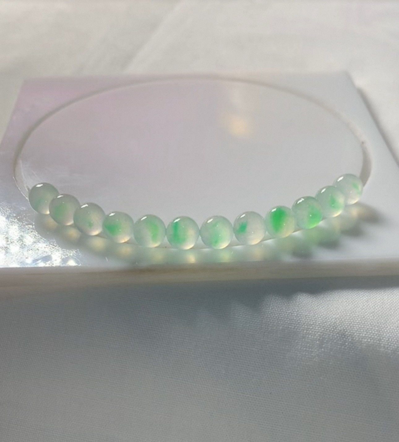 缅甸翡翠圆珠小鲁