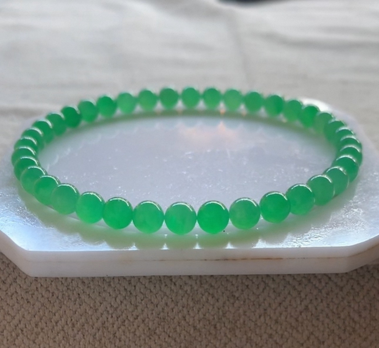 缅甸翡翠圆珠小鲁