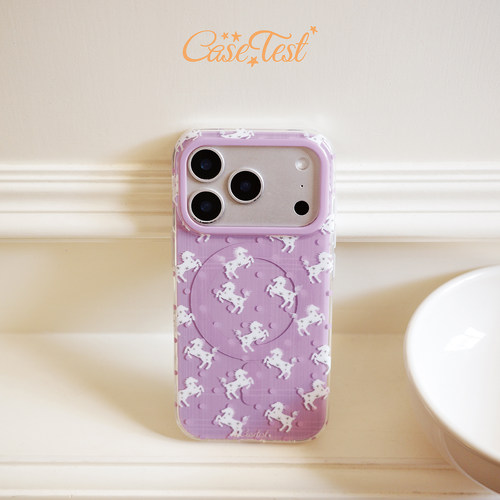 壳试验紫马开门适用苹果手机壳