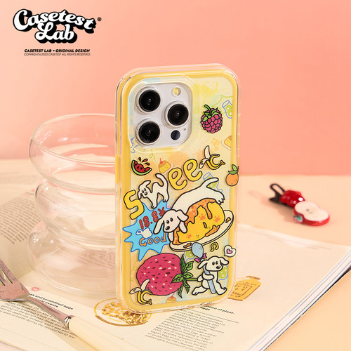 壳试验甜品小狗适用iPhone手机壳